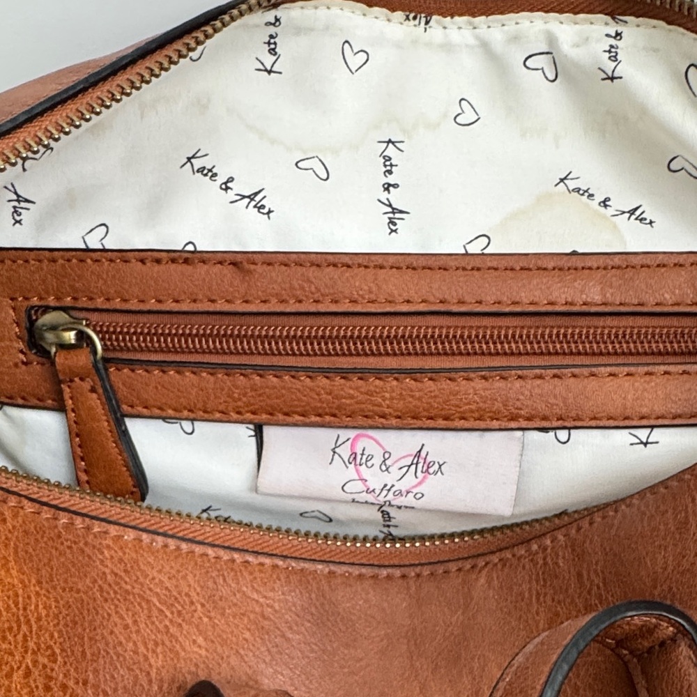 Brown Leather Tote Bag - Picture 2 of 3